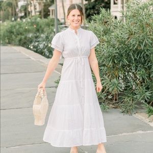 Victoria Dunn Magnolia Dress in Swissdot- Bridal